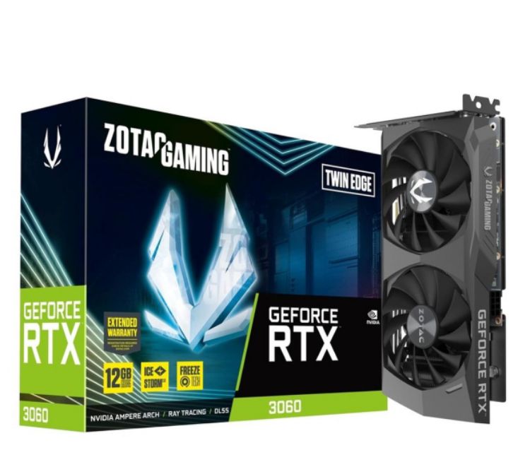 Picture of Zotac GeForce RTX 3060 Twin Edge 12GB GDDR6