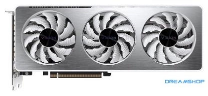 Изображение Видеокарта Gigabyte GeForce RTX 3060 Vision OC 12GB GDDR6 (rev. 2.0)