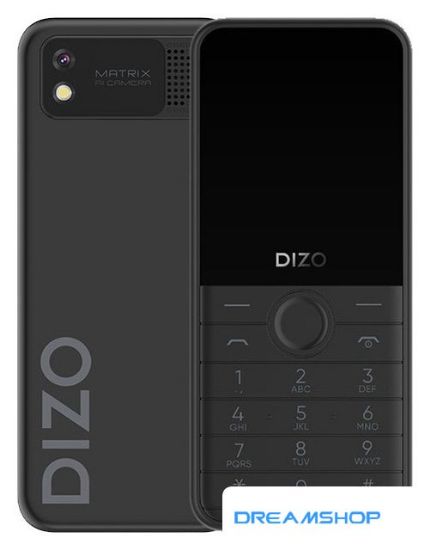 Изображение Смартфон Кнопочный телефон Dizo Star 300 (черный)